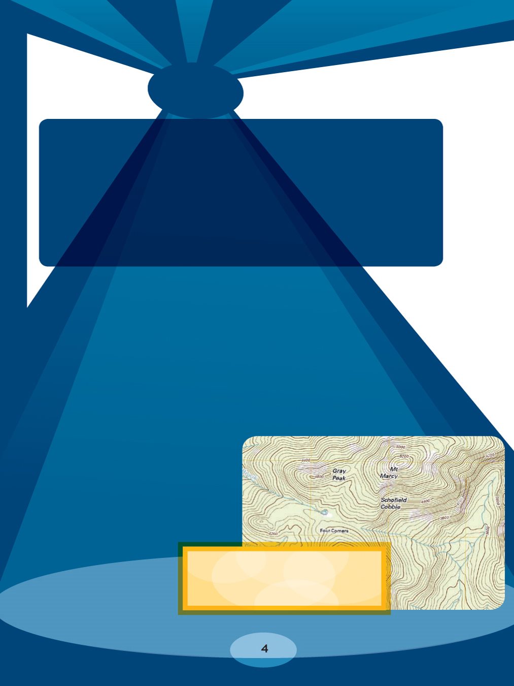 Chapter WHAT IS A TOPOGRAPHIC MAP Maps combine information from - photo 4