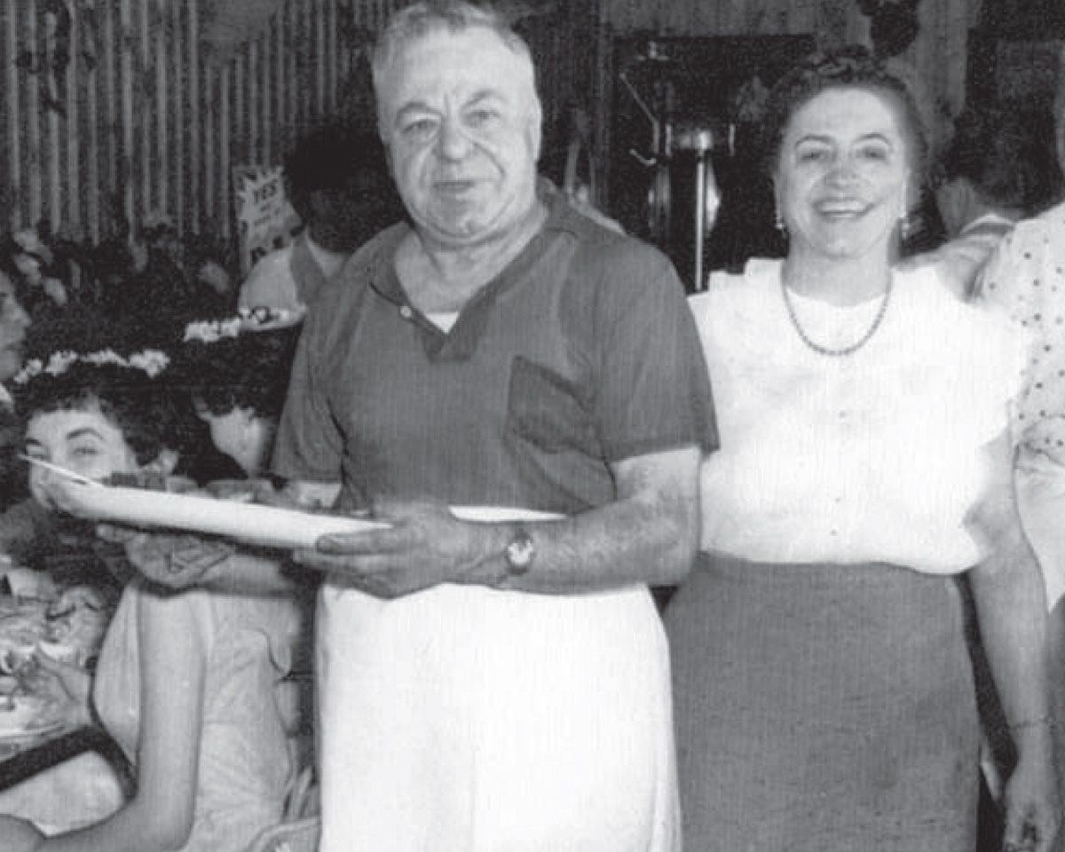 My parents serving wedding breakfast at Celestes for my brother Pat The - photo 10