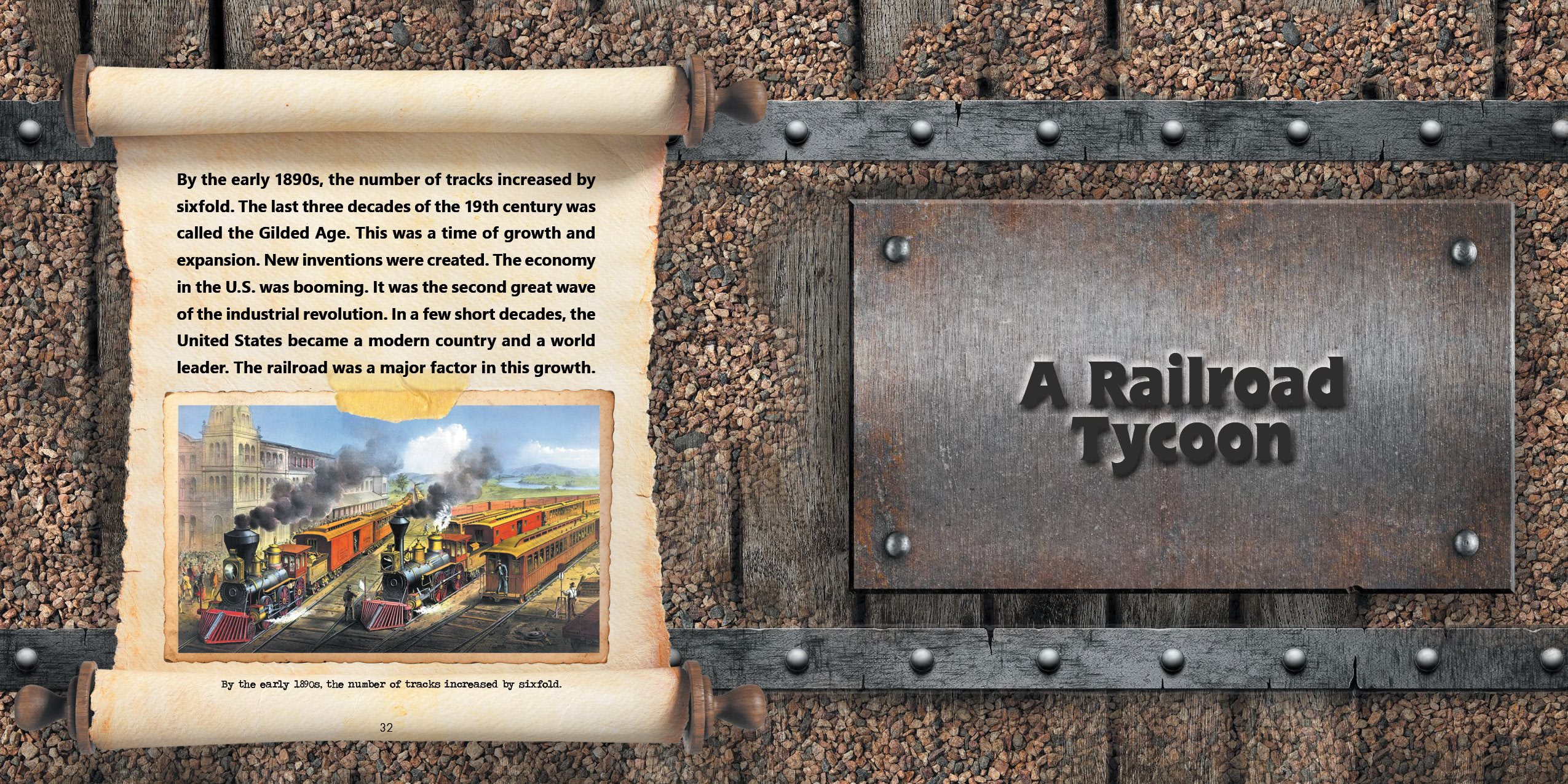 The History of Railroads in America Train History Book Grade 6 Childrens American History - photo 34