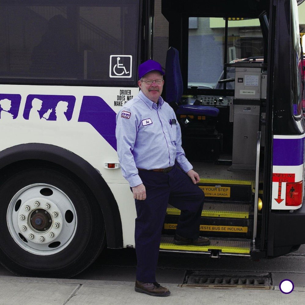 A bus driver takes people from place to place - photo 7