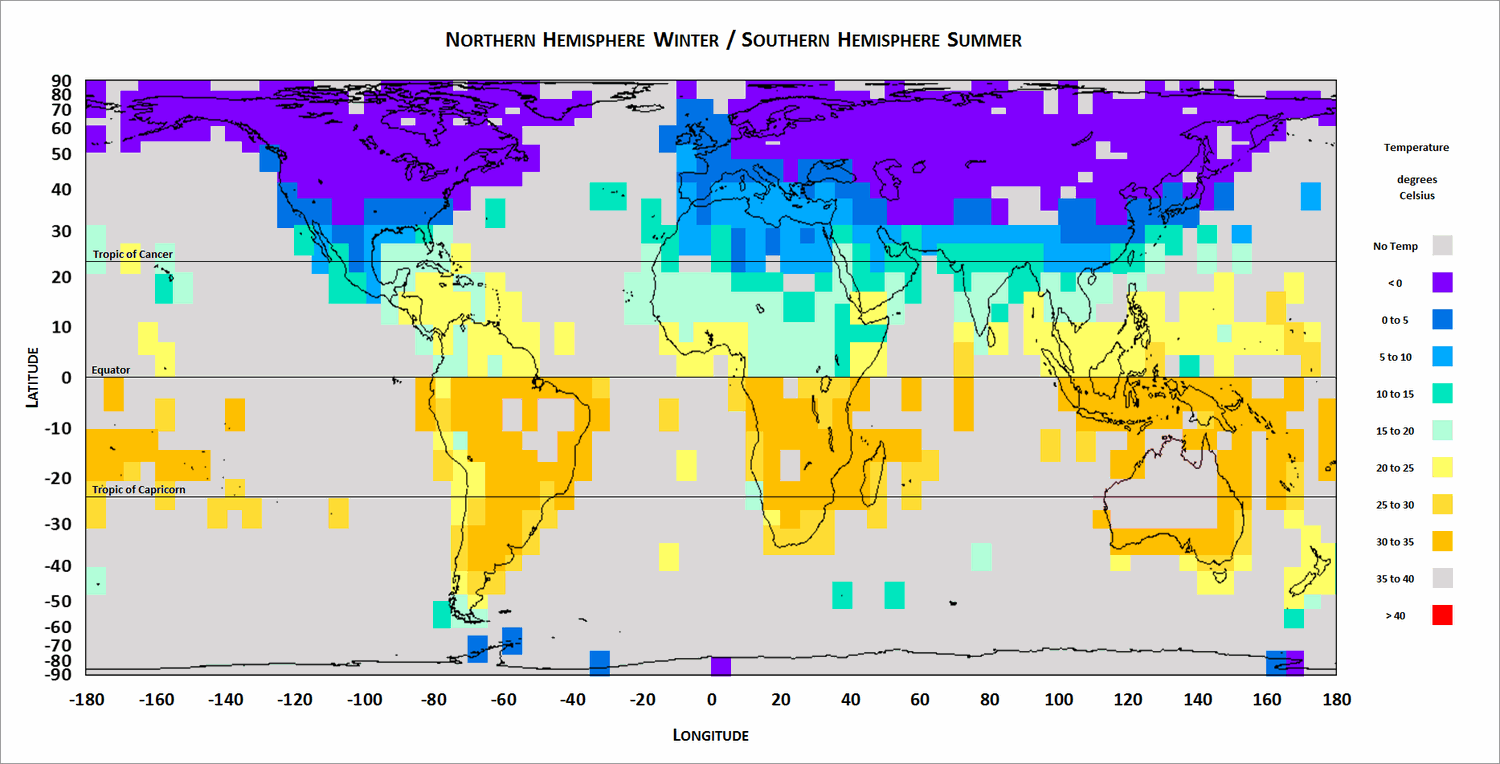 Figure 3 Actual winter temperatures Most of the locations north of the - photo 6