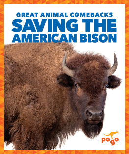 Karen Latchana Kenney - Saving the American Bison