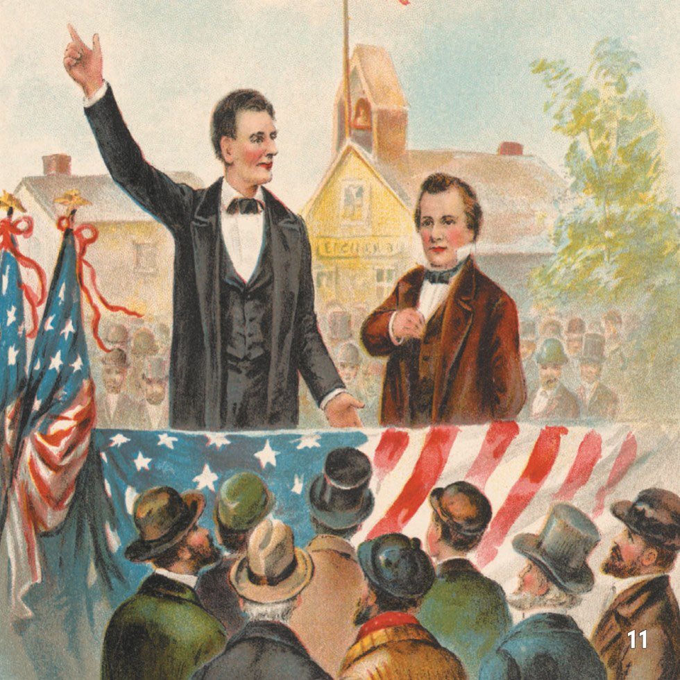 The Election of 1860 Lincoln was elected US president in 1860 Before - photo 13