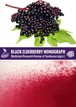 Ken Jones - Black Elderberry Monograph: Medicinal Research Review of Sambucus Nigra L