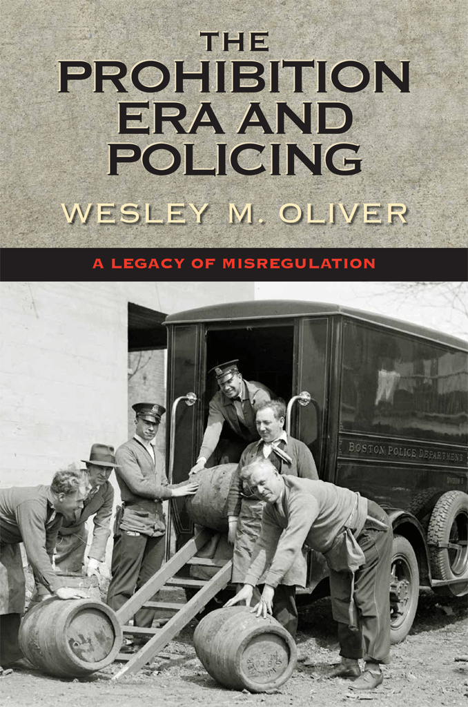 THE PROHIBITION ERA AND POLICING THE PROHIBITION ERA AND POLICING A LEGACY OF - photo 1