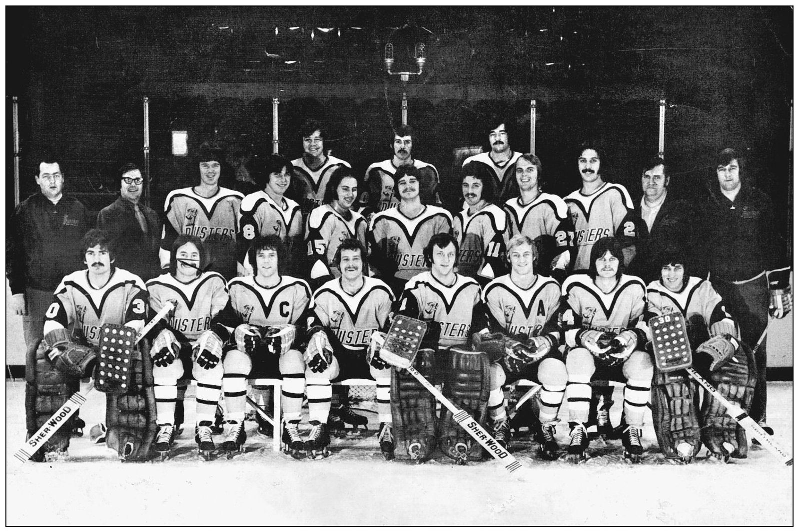 The 19731974 season was the first for the Broome Dusters hockey club and they - photo 7