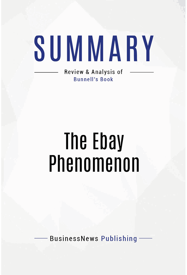 Book Presentation The eBay Phenomenon by David Bunnell About the Author DAVID - photo 2