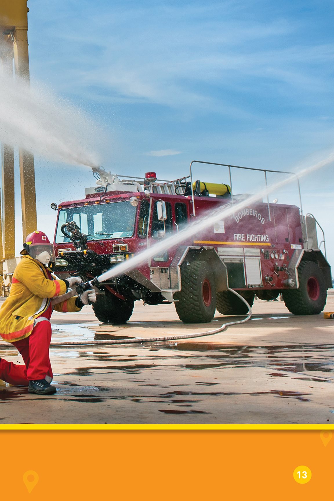 At the fire station they get the trucks ready for next time Hi Im - photo 15