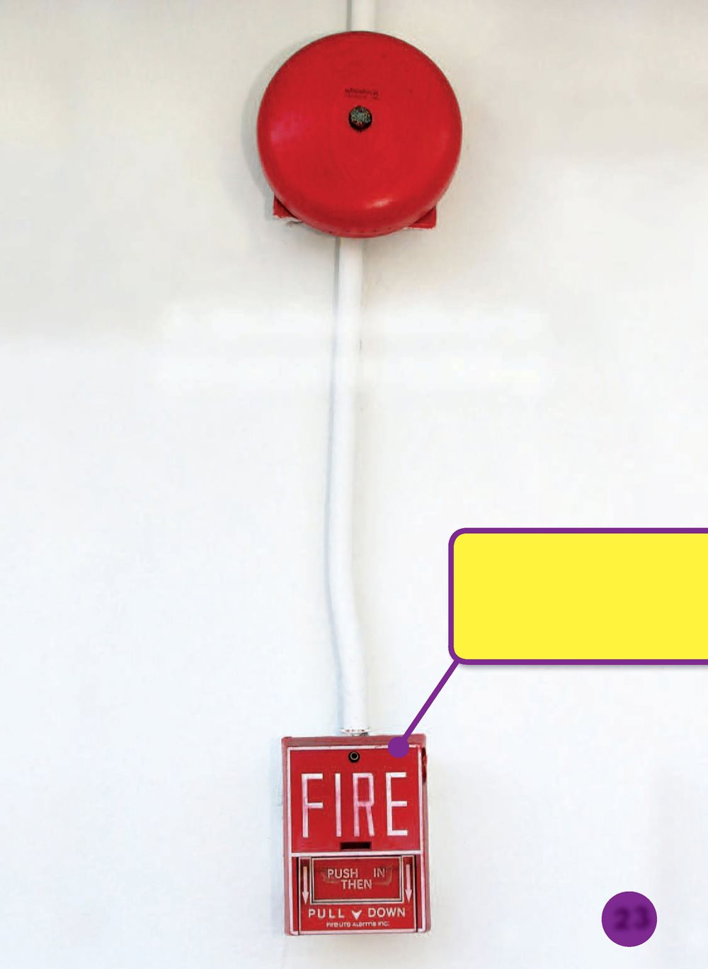 A fire alarm tells us to get out of the building Fire alarms use sound - photo 24