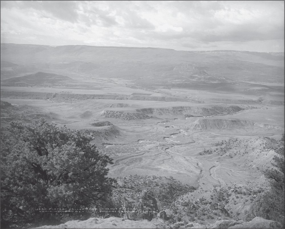 PLATEAU VALLEY FROM LOOKOUT POINT C 1910S Pictured is the view from Lookout - photo 4