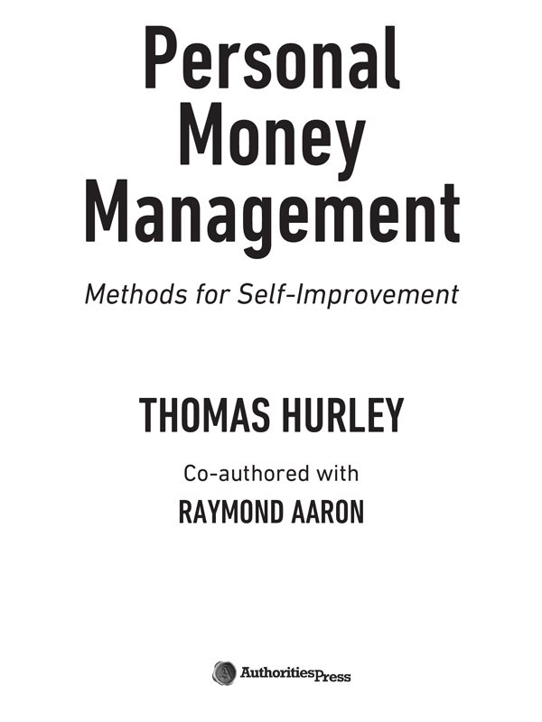 Personal Money Management Methods of Self-Improvement - photo 1