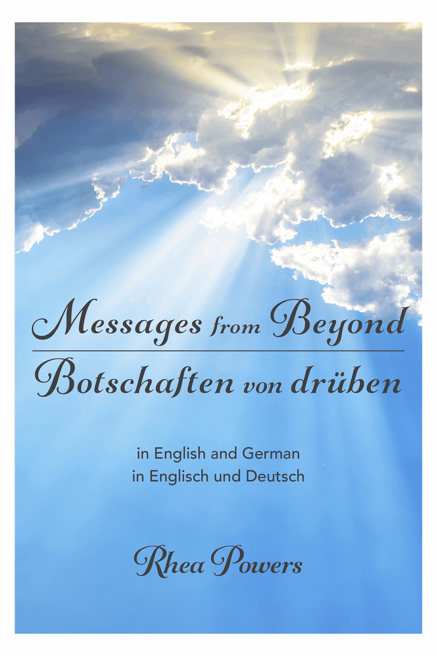 Messages from Beyond Botschaften von drben in English and German in Englisch - photo 1