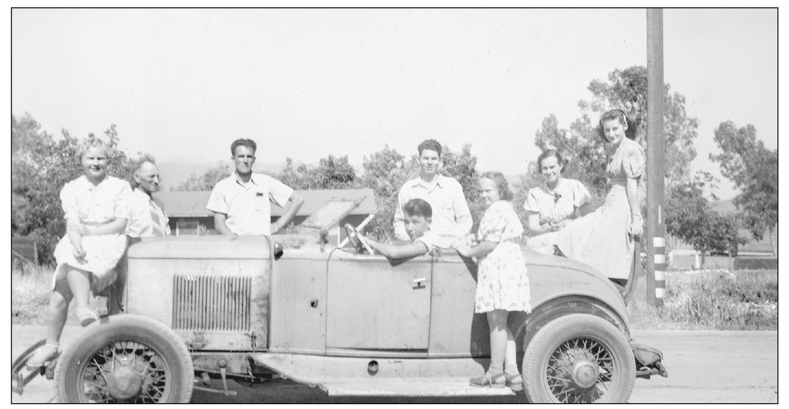 Cy Barnett sits behind the wheel of his 16th birthday gift which cost 15 - photo 6