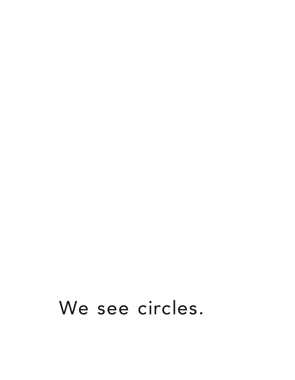 We see circles - photo 8