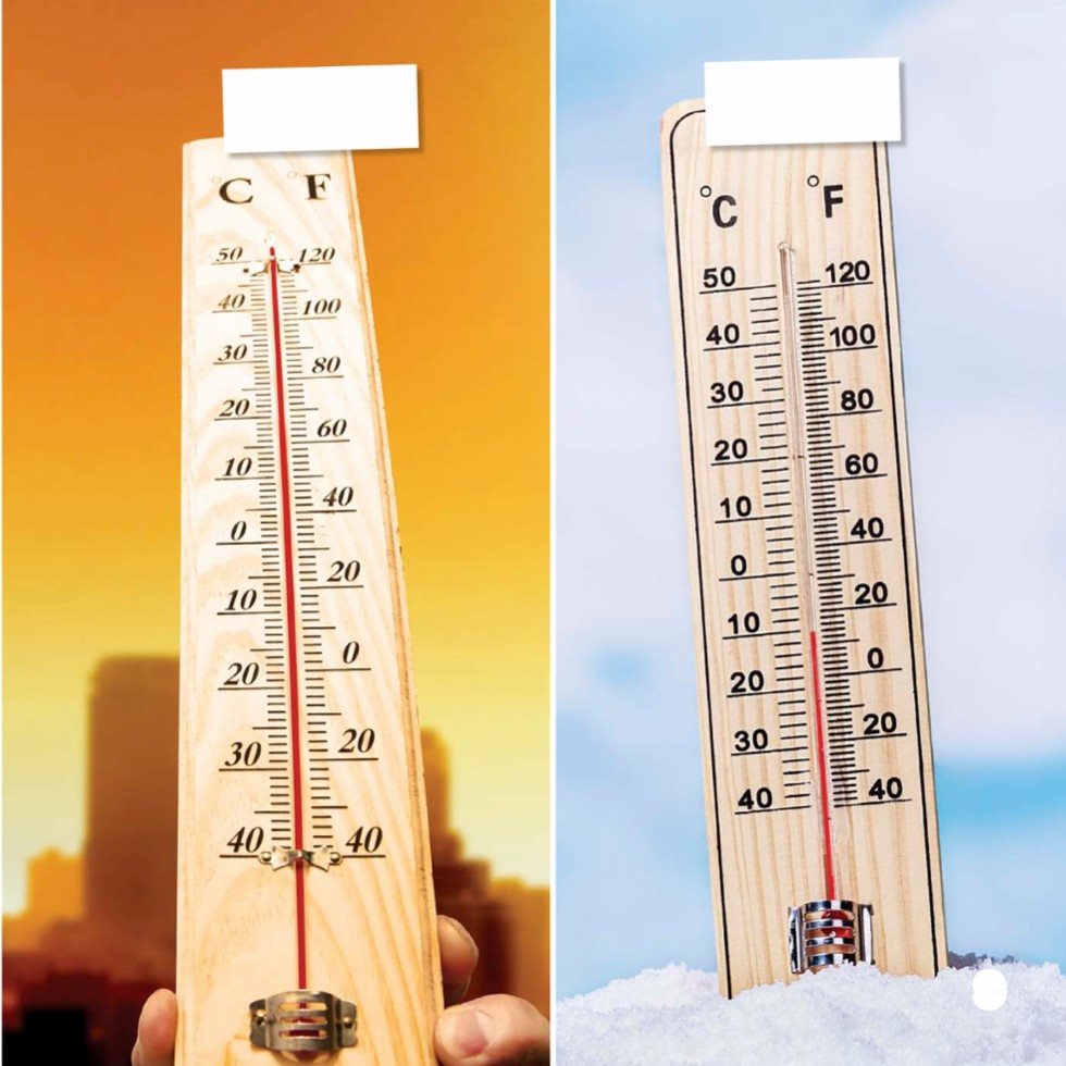 hot cold Reading a Thermometer Thermometers that measure air - photo 11