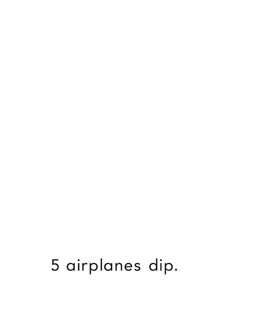 airplanes dip - photo 20