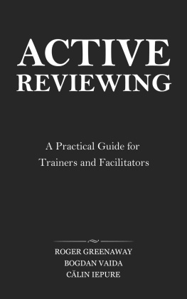 Roger Greenaway - Active Reviewing