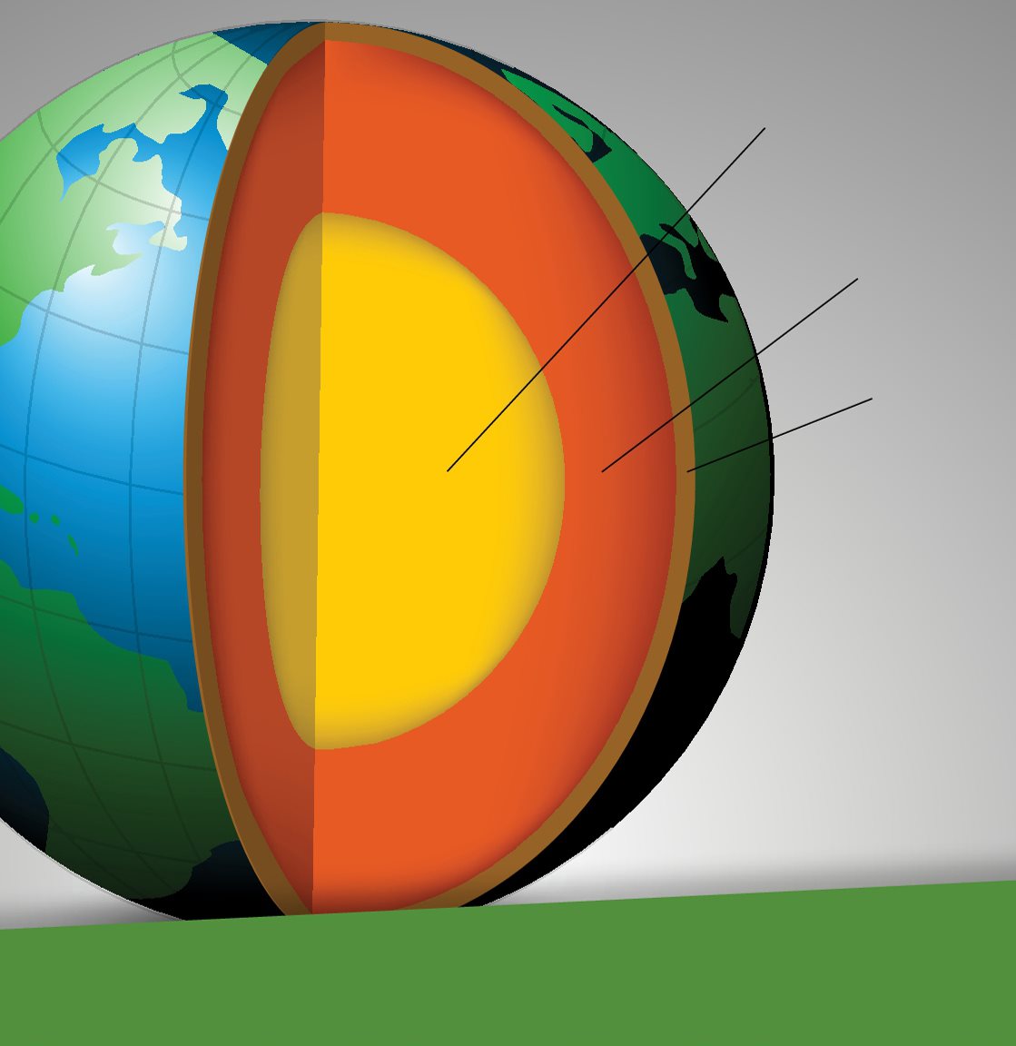 Core Mantle Crust When the earths crust moves we call it an earthquake - photo 9