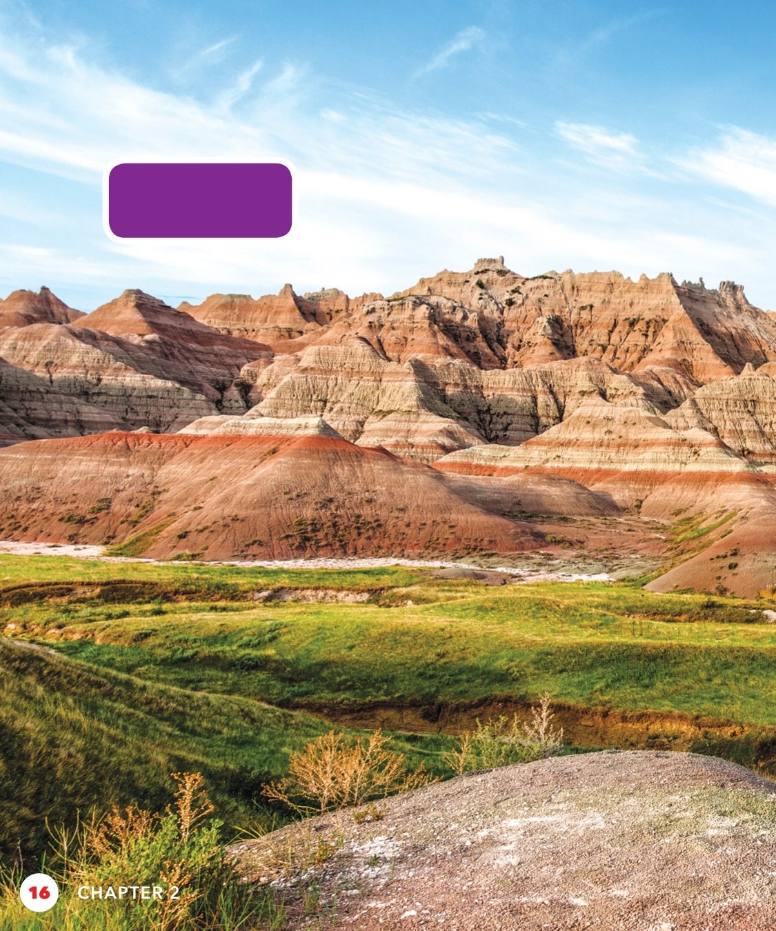 Badlands National Park Badlands National Park is in South Dakota Changes - photo 16