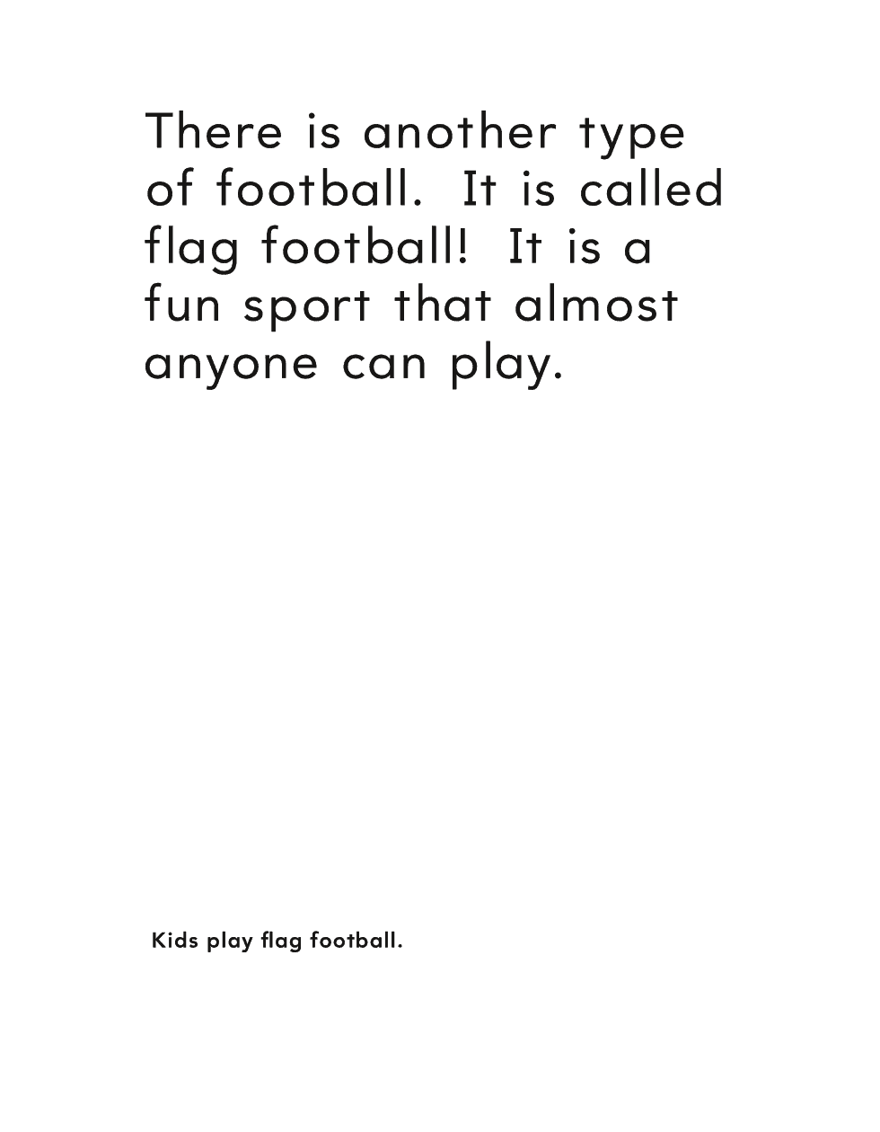 There is another type of football It is called flag football It is a - photo 14