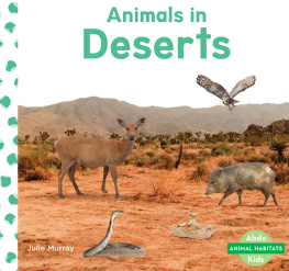 Julie Murray Animals in Deserts