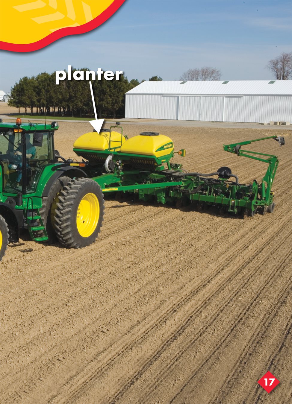 A tractor pulls a mower a machine that cuts down grass or plants A mower - photo 20