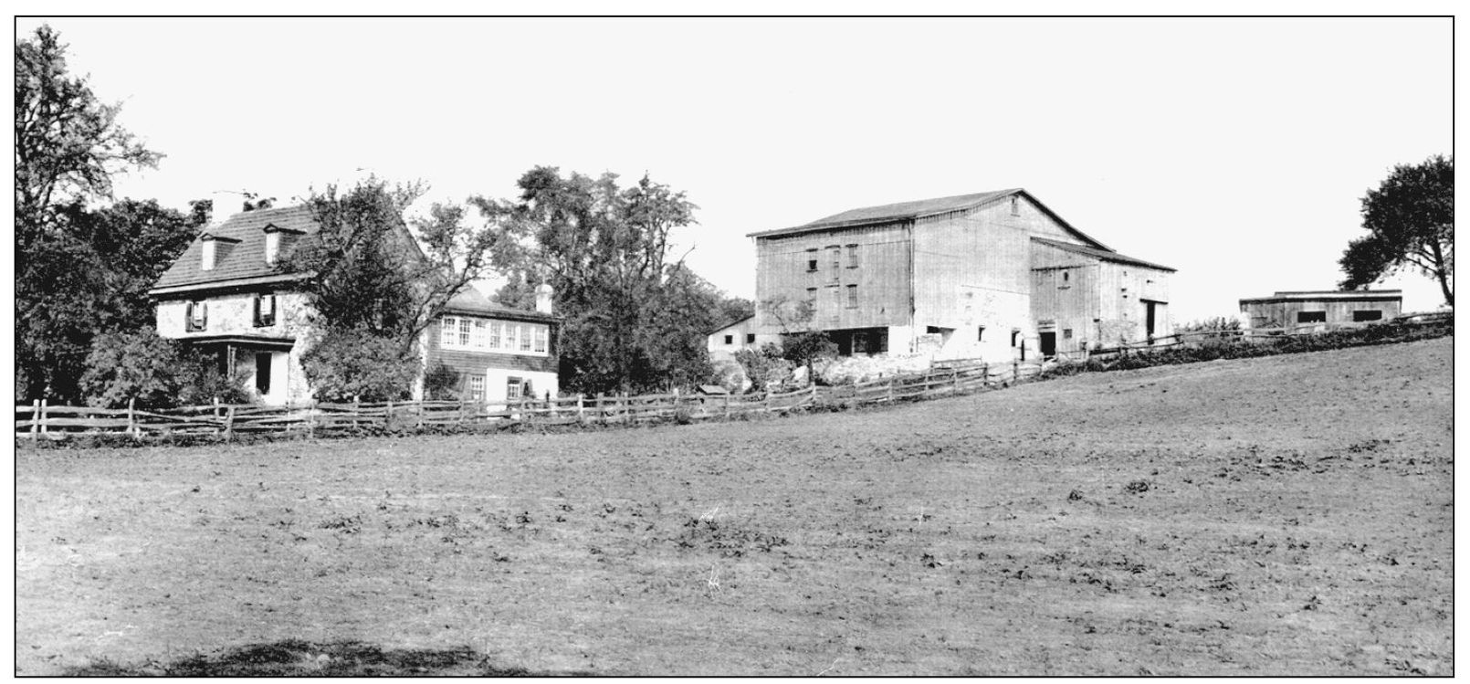 The George Rutherford Farm pictured in 1930 was located on State Road between - photo 3