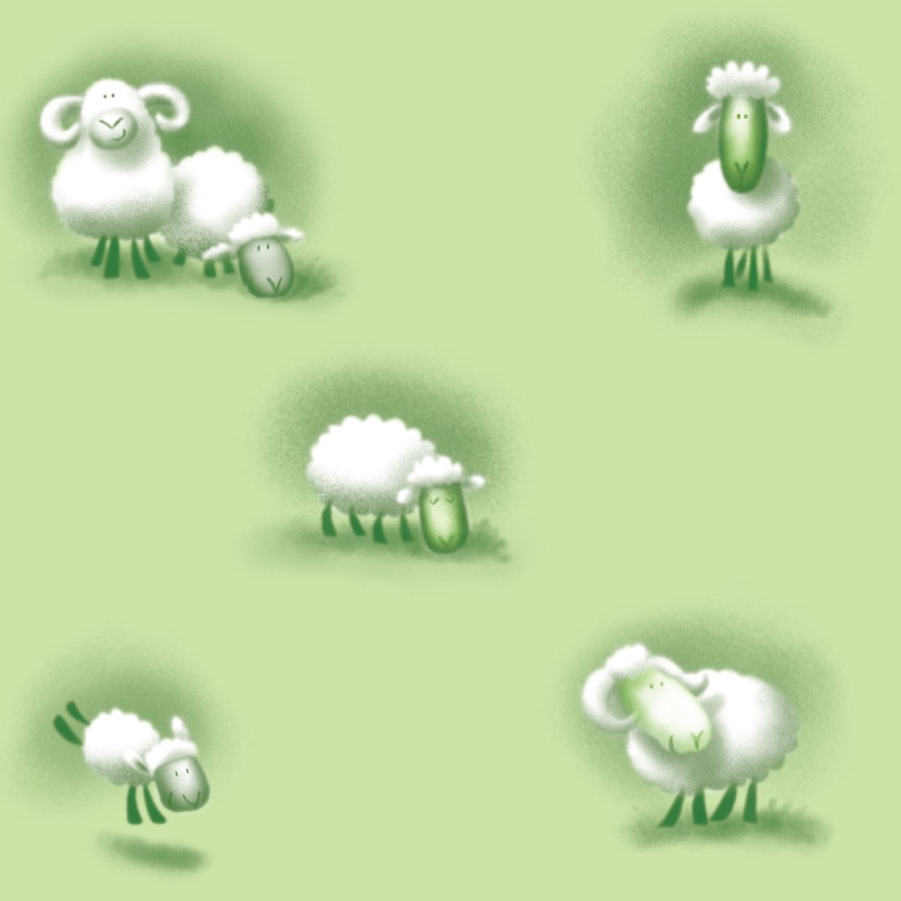 ZONDERKIDZ One Lost Sheep Copyright 2007 by Rhonda Gowler Greene Illustrations - photo 2