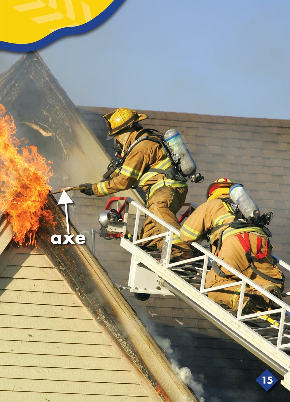 Many fire trucks carry ladders - photo 18