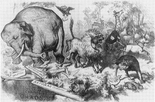 The Third-Term Panic Thomas Nast Harpers Weekly November 7 1874 The - photo 2