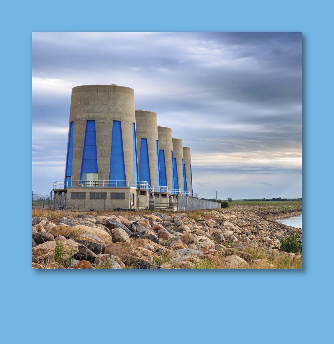 The Gardiner Dam in Canada is one of the worlds largest embankment dams - photo 16