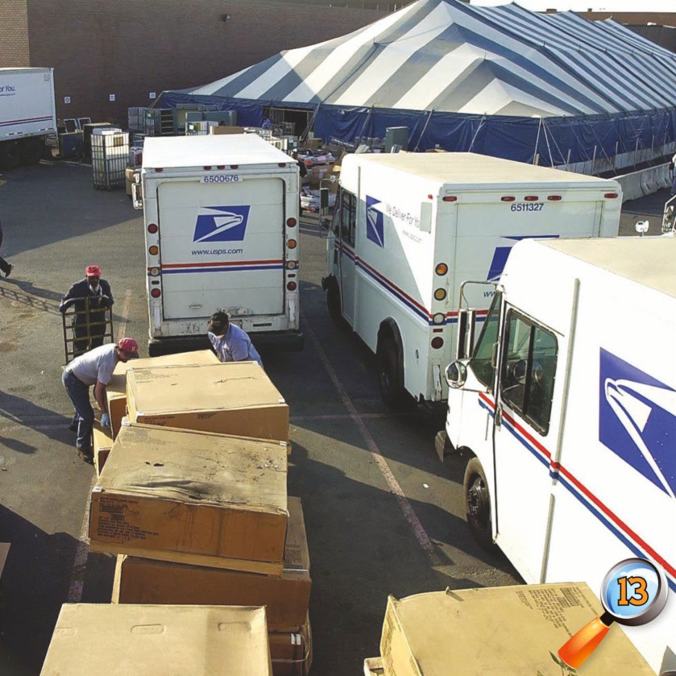 Processing Mail Machines in a processing plant sort mail by size They - photo 15