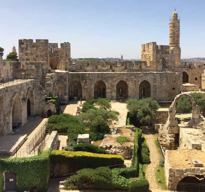 The is a museum highlighting the history of Jerusalem whose walls and ruins - photo 11