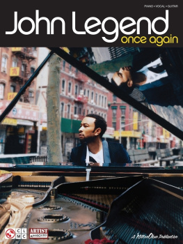 John Legend - John Legend - Once Again (Songbook)