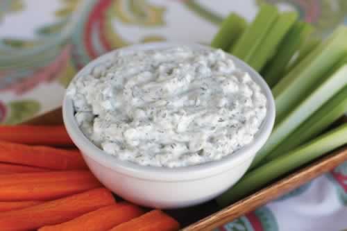 Hot Spinach and Artichoke Dip Serves 1216 Make Ahead Vegetarian Tip This - photo 3