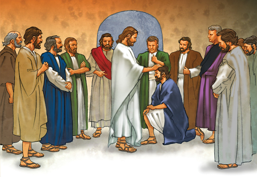 Jesus had also chosen twelve men called apostles to work with Him and to be - photo 4