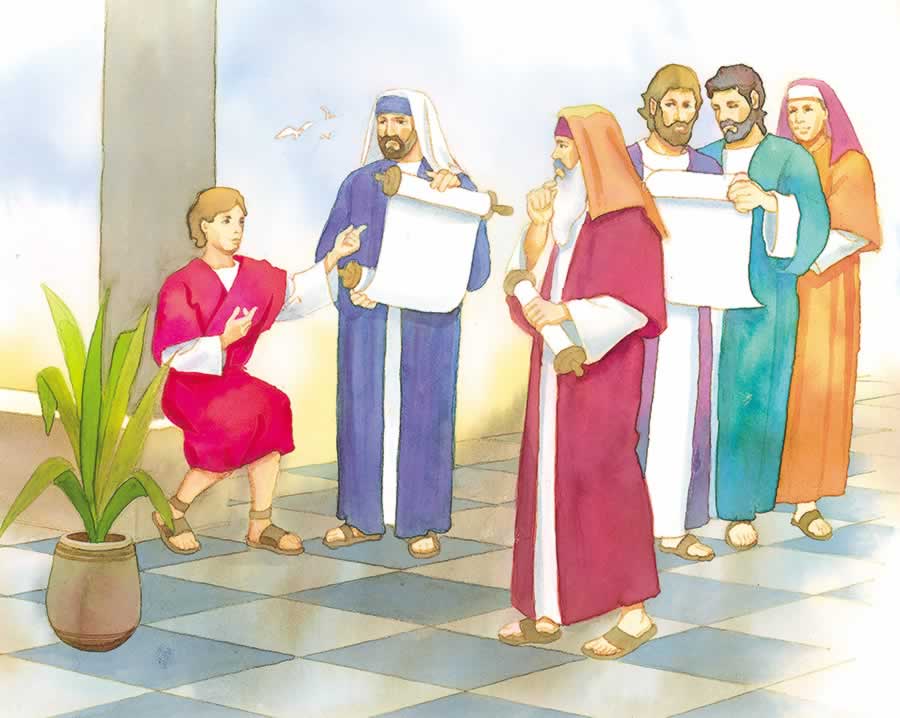 When Jesus was twelve years old he went to Jerusalem with Joseph and Mary for - photo 6