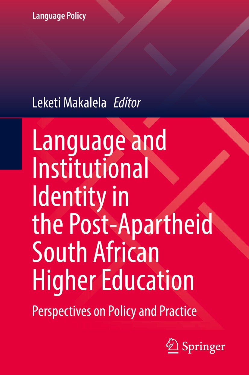 Book cover of Language and Institutional Identity in the Post-Apartheid South - photo 1