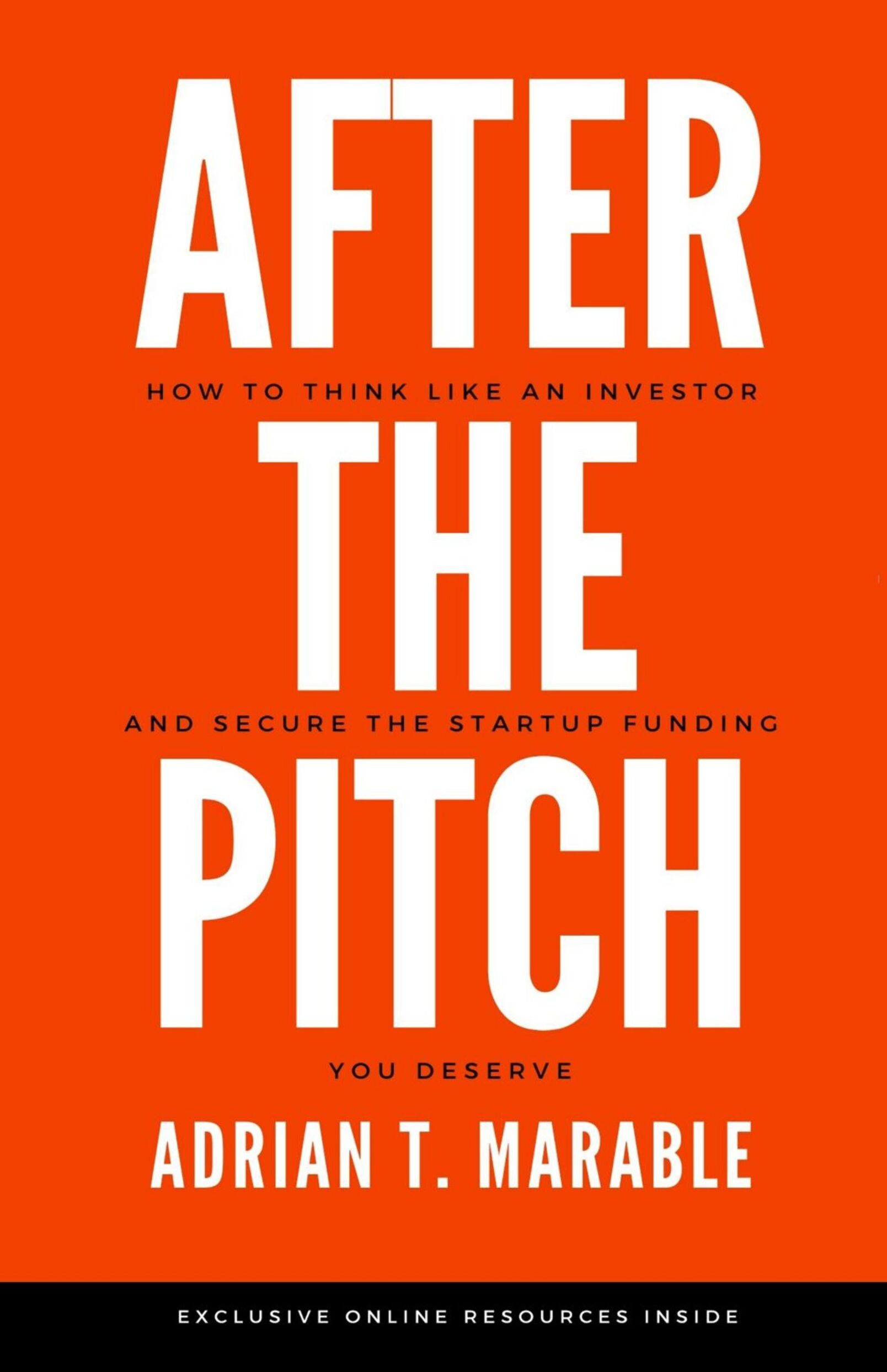 After the Pitch Copyright 2021 by Adrian T Marable All rights reserved No - photo 1