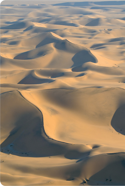 A dune flight over the Namib will give you a stunning view of the lines curves - photo 7