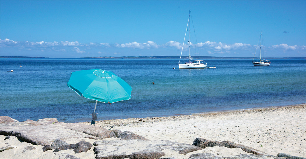 Its a tropical scene of aquamarine at Menemsha Beach Edgartown Harbor - photo 12