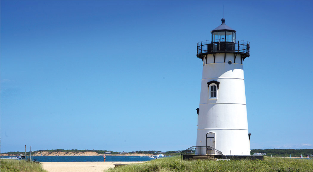 Edgartown Harbor Light sitting pretty on Lighthouse Beach by the entrance to - photo 13