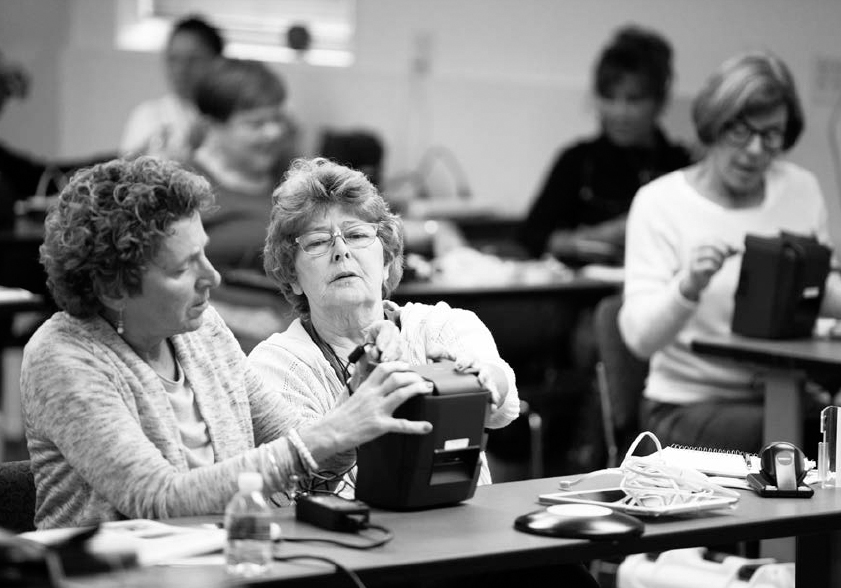 PATRICK DODSON FOR THE NEW YORK TIMES Poll workers at a training session in - photo 2