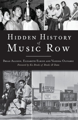 Brian Allison Hidden History of Music Row