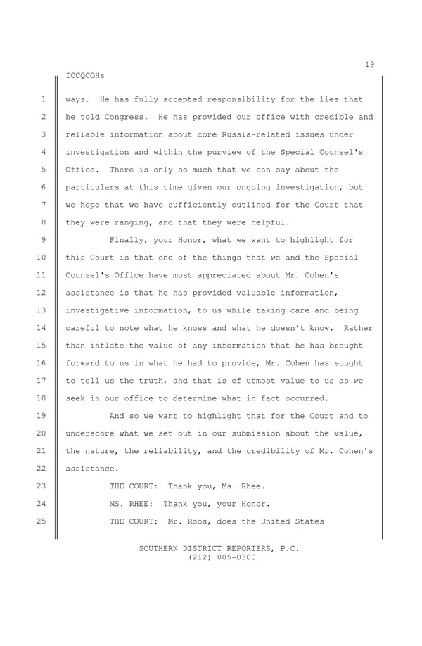 Michael Cohens House Testimony The Complete Transcripts and Case Documents - photo 42