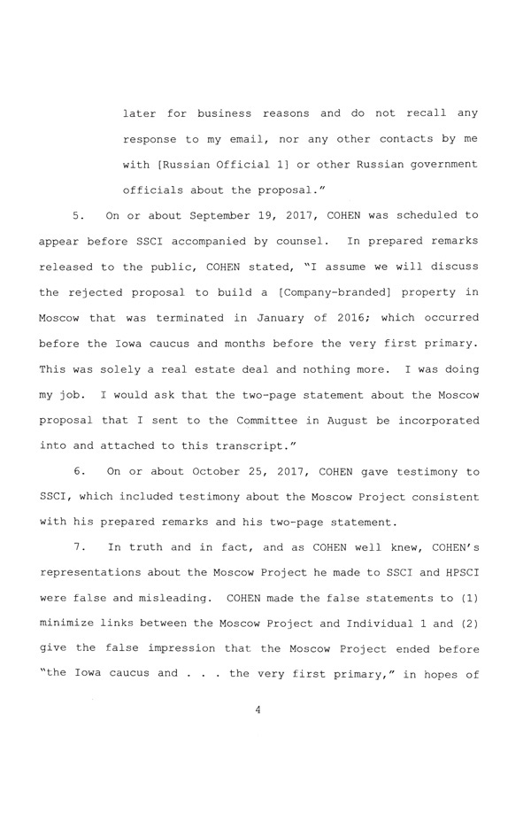 Michael Cohens House Testimony The Complete Transcripts and Case Documents - photo 8