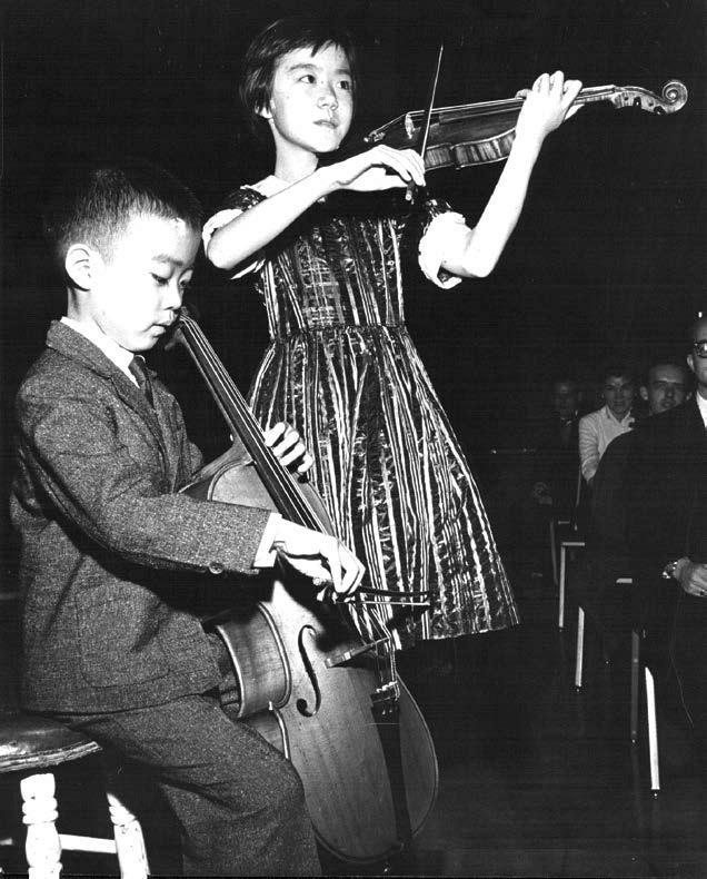 Yo-Yo Ma and his sister are shown here performing in 1961 At this time Ma - photo 4