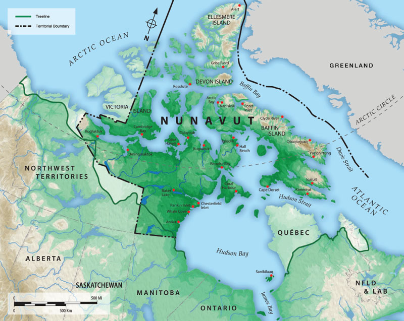 W hile the Arctic appears as a single place on a map it is a vast land that - photo 4