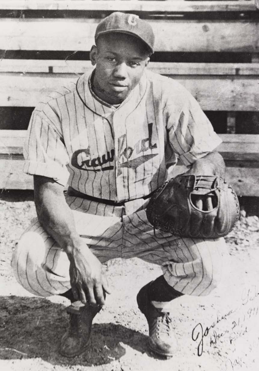 Josh Gibson was one of the most famous Negro Leagues players of his day Here - photo 4