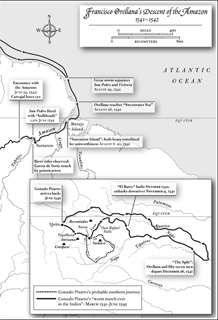 PROLOGUE Christmas Day 1541 C ONQUISTADOR FRANCISCO ORELLANA STOOD ON the - photo 6